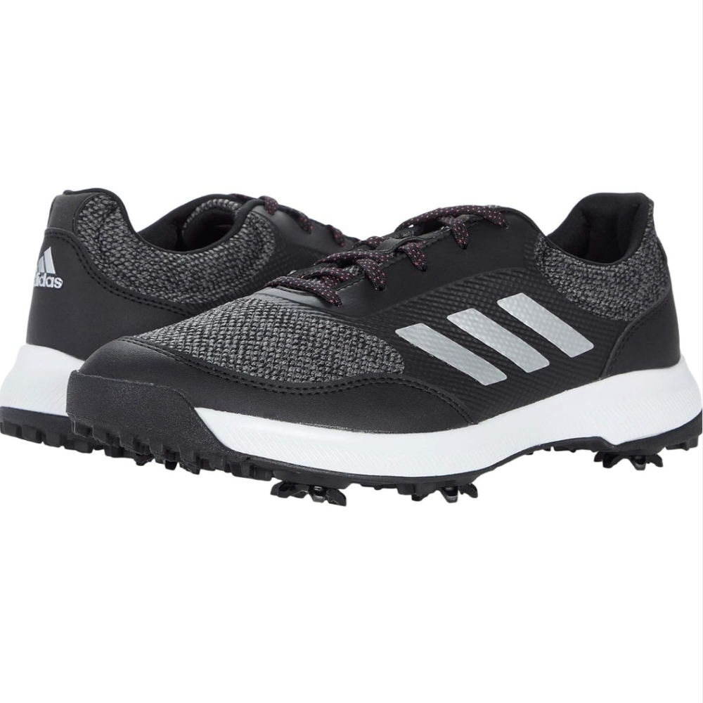 NWB adidas Golf Women's Tech Response‎ 2.0 Shoe Core Black/Silver Metallic/Grey